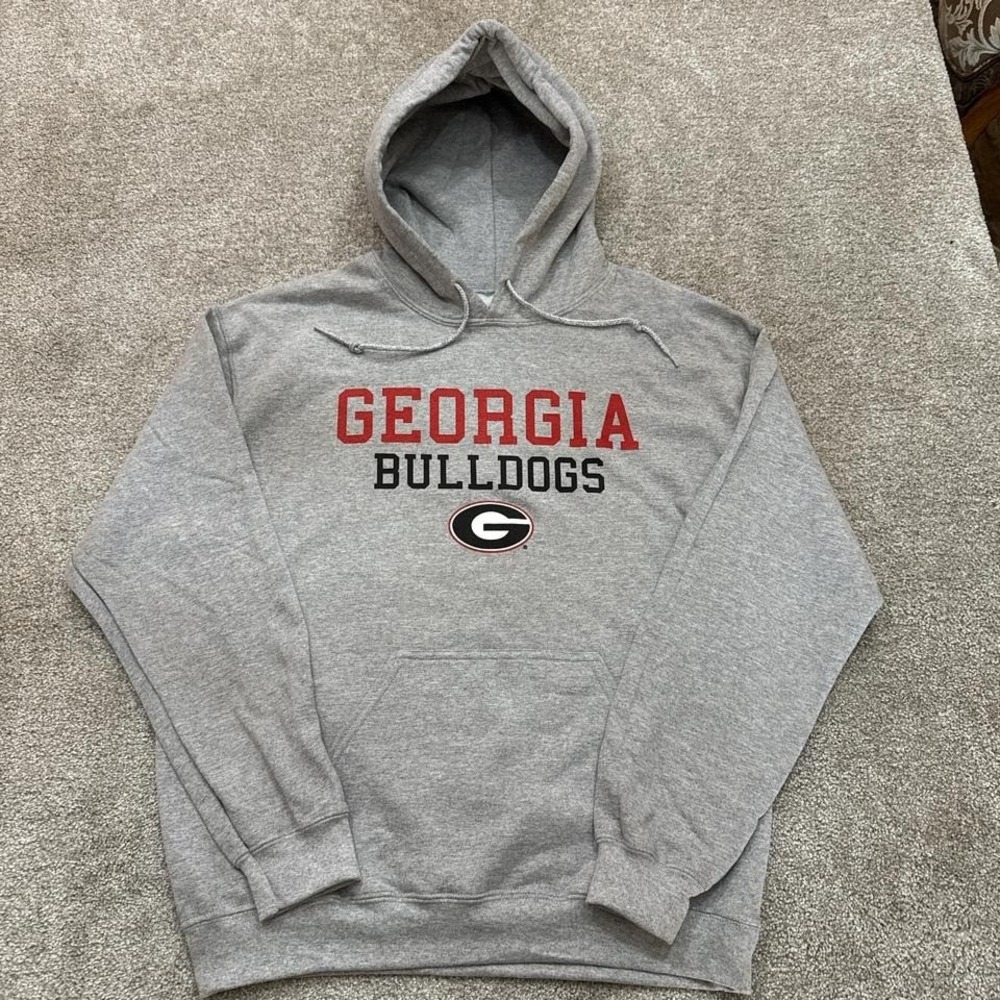 Georgia Bulldogs Mossy Oak Camo Pullover Hoodie – Medium